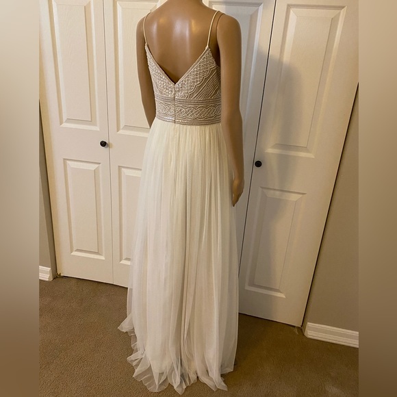 NWT Adrianna Papell Beaded Gown 8 - Picture 6 of 10